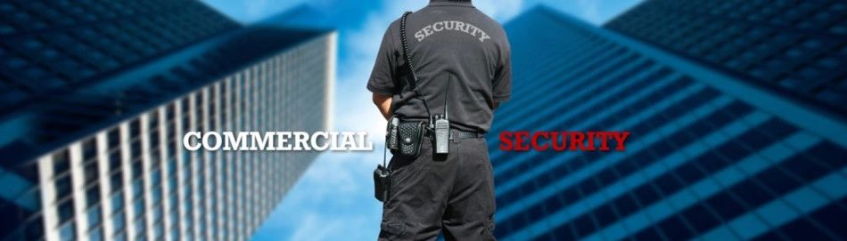 Commercial security guard at office building